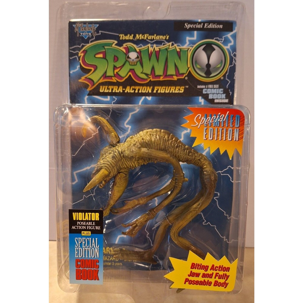 McFarlane Toys SPAWN VIOLATOR Ultra-Action Figures Limited Edition 1996 New - Picture 3 of 3